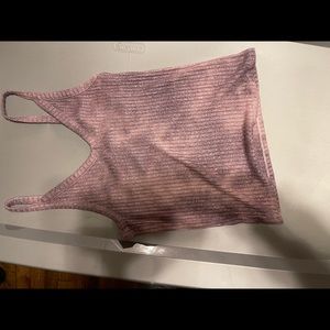 Cute tye dye tank top crop top